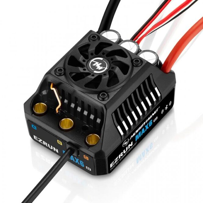 HW30105100 EzRun MAX6 G2 200A 3-8S Sensorless WP ESC 1/6