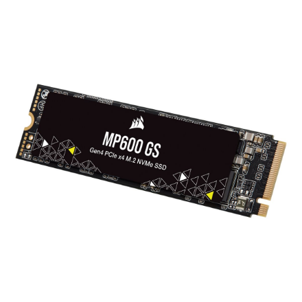 Corsair MP600 GS | 1000 GB | SSD form factor M.2 2280 | Solid-state drive interface PCIe Gen4x4 | Read speed 4800 MB/s | Write speed 3900 MB/s