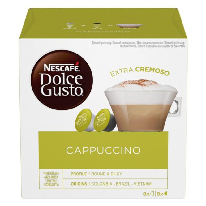 Kohvikapslid Nescafe Dolce Gusto Cappuccino