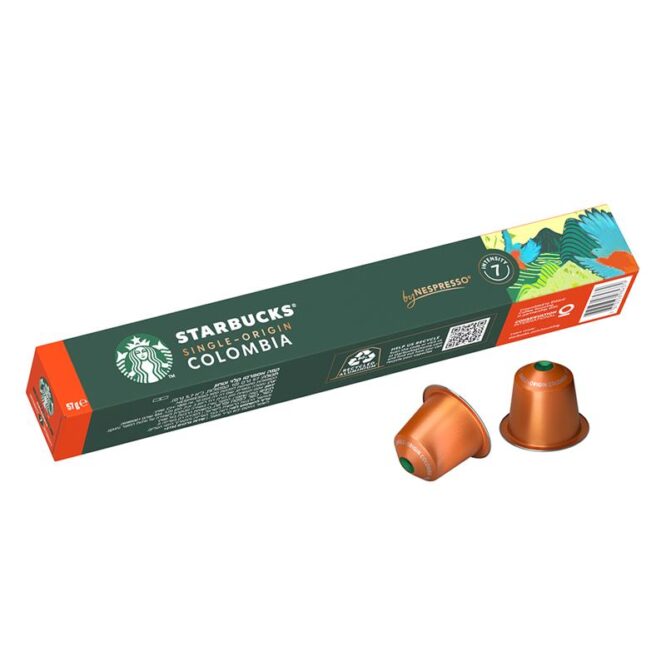 Starbucks® Single Origin Colombia by Nespresso® 10 tk - Kohvikapslid