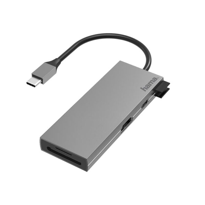 USB adapter  Hama USB-C multiport adapter (6 liidest)