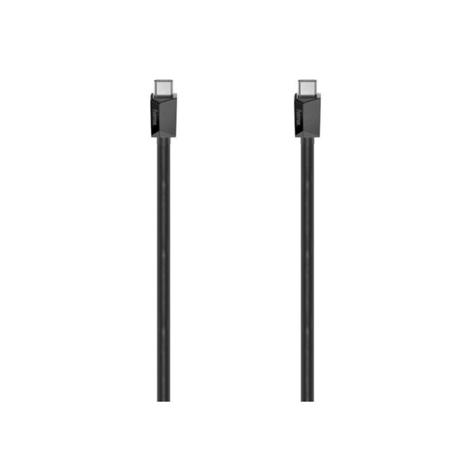 Hama USB-C/USB-C, USB 3.2, 5 Gbit/s, 5 A, 100 W, 0,75 m - Kaabel