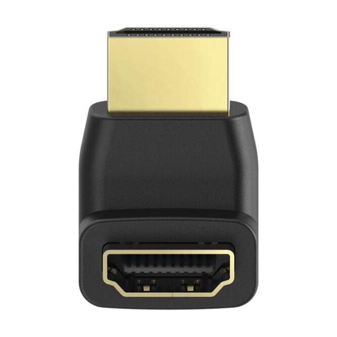 Avinity High Speed ​​HDMI 90°, kullatud, must - Adapter