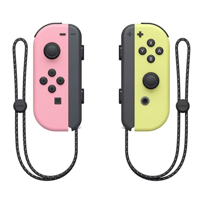 Nintendo Joy-Con, roosa ja kollane - Mängupuldid