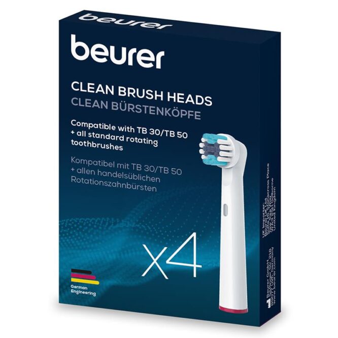 Beurer Clean, 4 tk, valge - Varuharjad