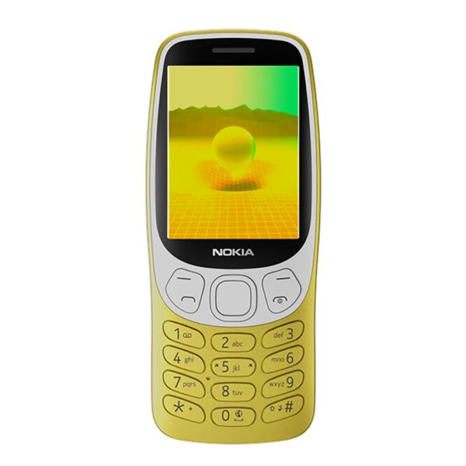 Nokia 3210 4G, Dual SIM, kuldne - Mobiiltelefon