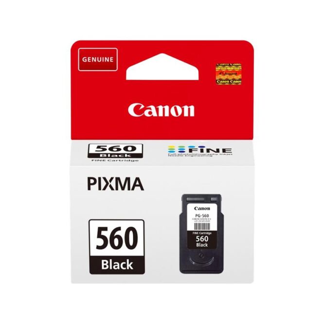 Canon PG-560, must - Tindikassett