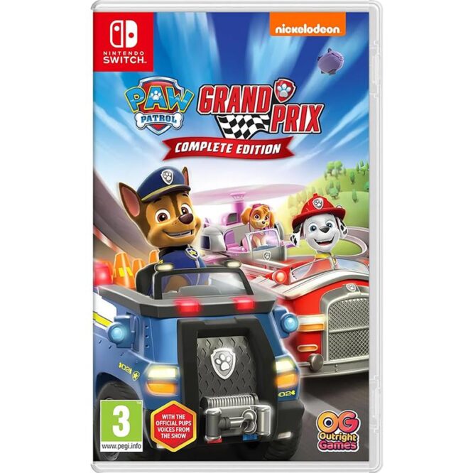 Paw Patrol: Grand Prix (Complete Edition), Nintendo Switch - Mäng