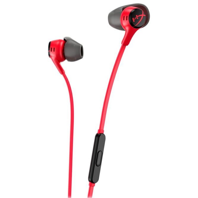 HyperX Cloud Earbuds II, punane - Kõrvaklapid