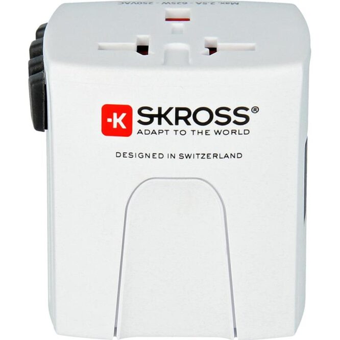 Skross MUV Micro, valge - Reisiadapter