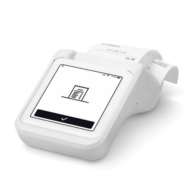 SumUp Solo Card Reader With Receipt Printer, valge - Kaardilugeja kviitungiprinteriga