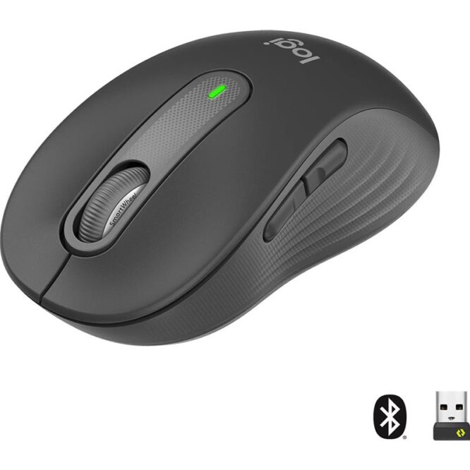 Logitech Signature M650, vaikne, must - Juhtmevaba optiline hiir