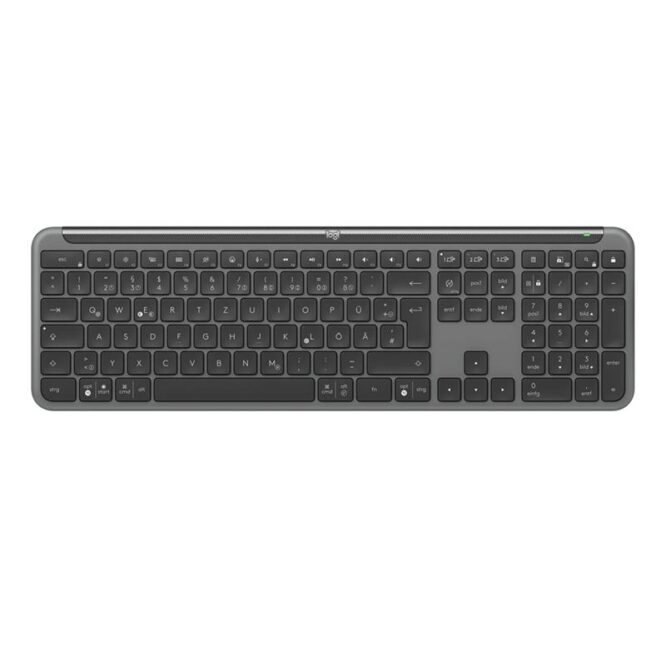 Logitech Signature Slim K950, US, must - Juhtmevaba klaviatuur