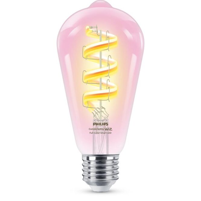 Philips WiZ LED Smart Bulb, 40 W, E27, RGB - Nutivalgusti