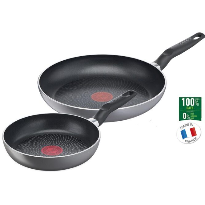 Tefal Super Start, 20/26 cm, 2-osaline, hall - Praepannide komplekt