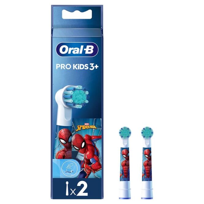 Braun Oral-B, Spiderman, 2 tk - Lisaharjad