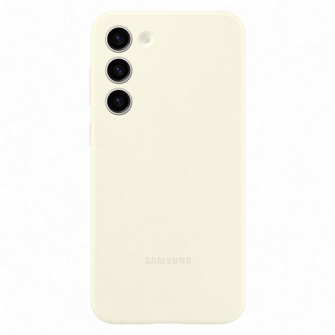 Samsung Silicone Cover, Galaxy S23+, beež - Ümbris