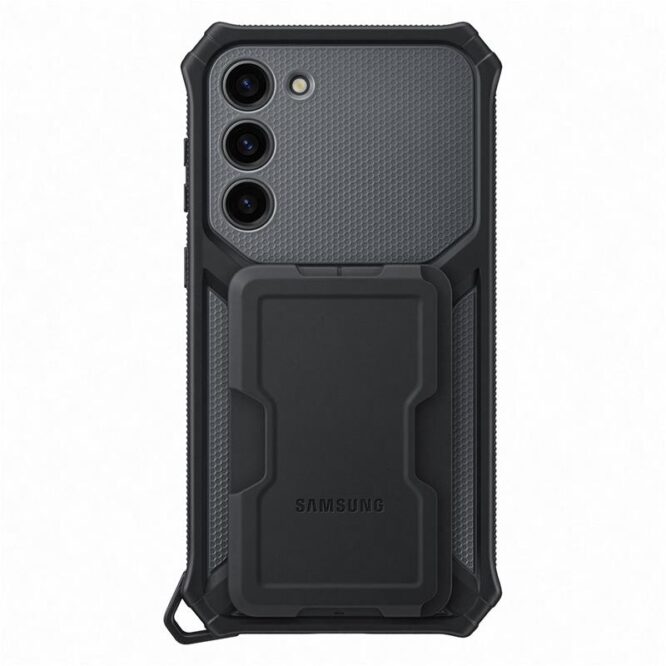 Samsung Rugged Gadget Case, Galaxy S23+, titaan - Nutitelefoni ümbris