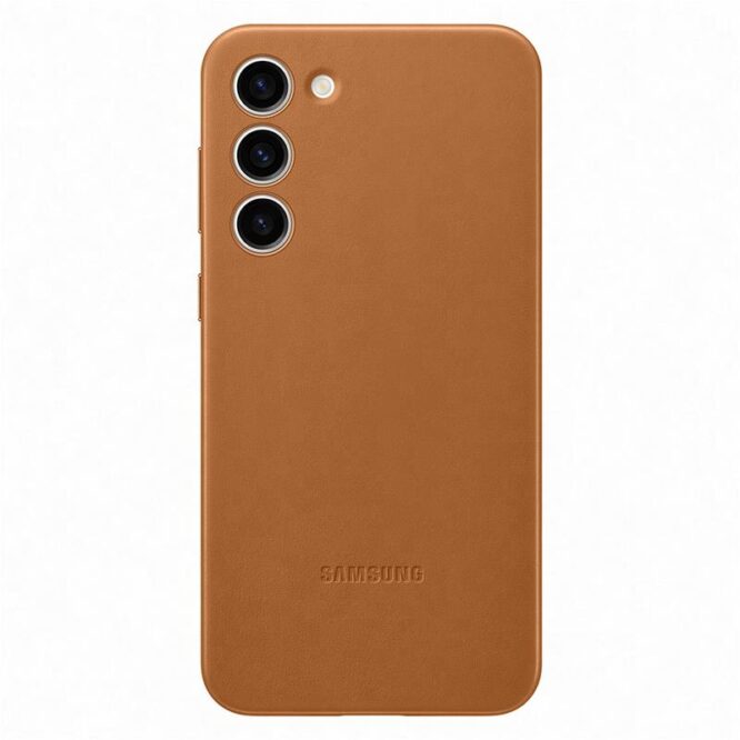 Samsung Leather Cover, Galaxy S23+, pruun - Nahast ümbris