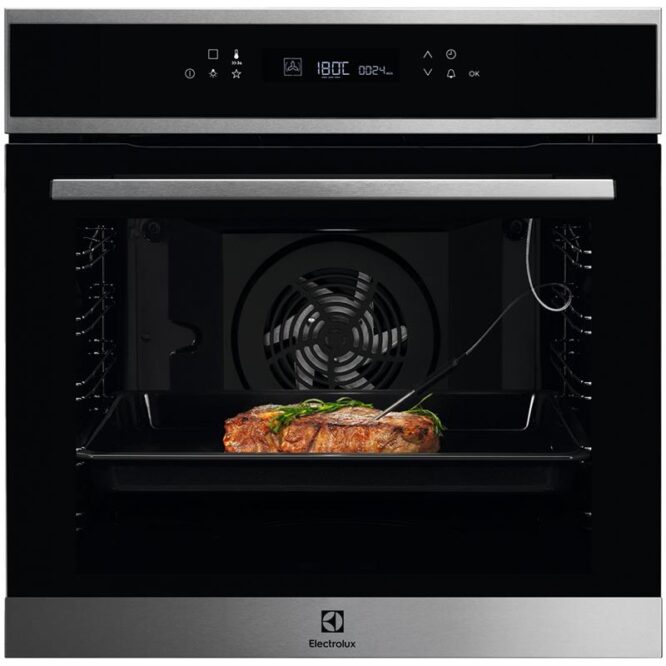 Electrolux SenseCook 700, 72 L, roostevaba teras - Integreeritav ahi