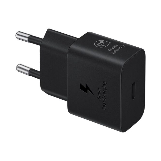 Samsung, USB-C, 25 W, must - Vooluadapter