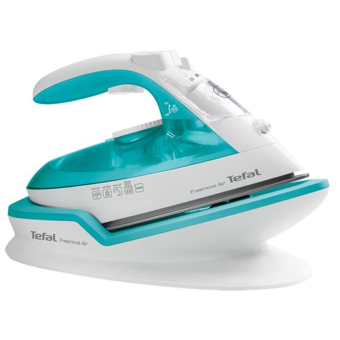 Tefal Freemove Air, 2400 W, türkiis - Juhtmevaba aurutriikraud