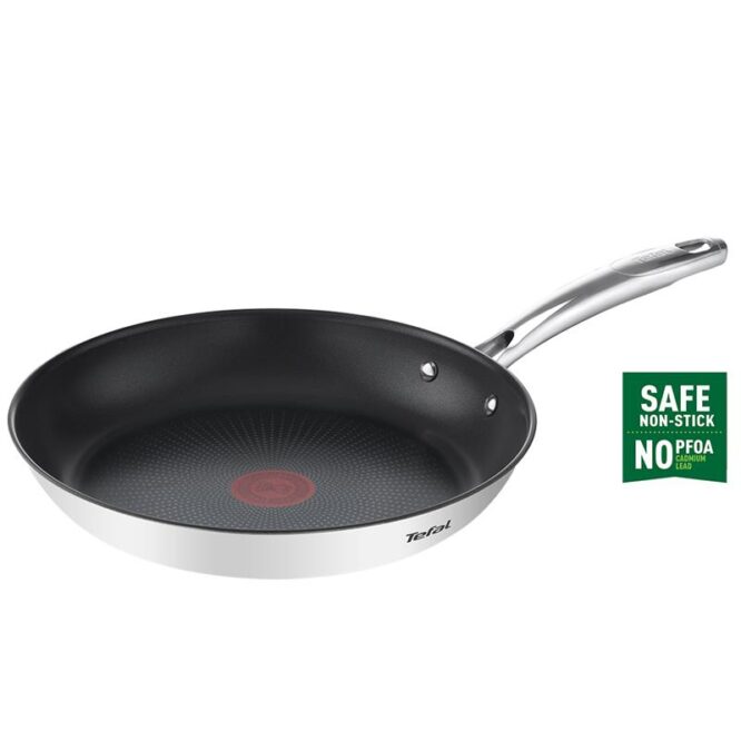 Tefal Duetto+, 24 cm, roostevaba teras - Praepann