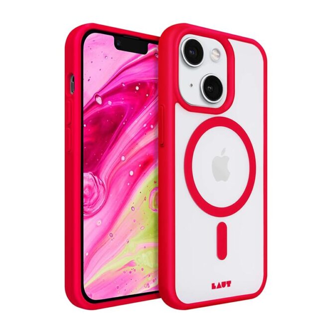 LAUT HUEX PROTECT, iPhone 14 Plus, punane - Nutitelefoni ümbris