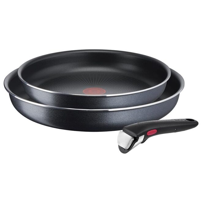 Tefal Ingenio XL Force, 3-osaline, 24/28 cm - Pannide komplekt + eemaldatav käepide