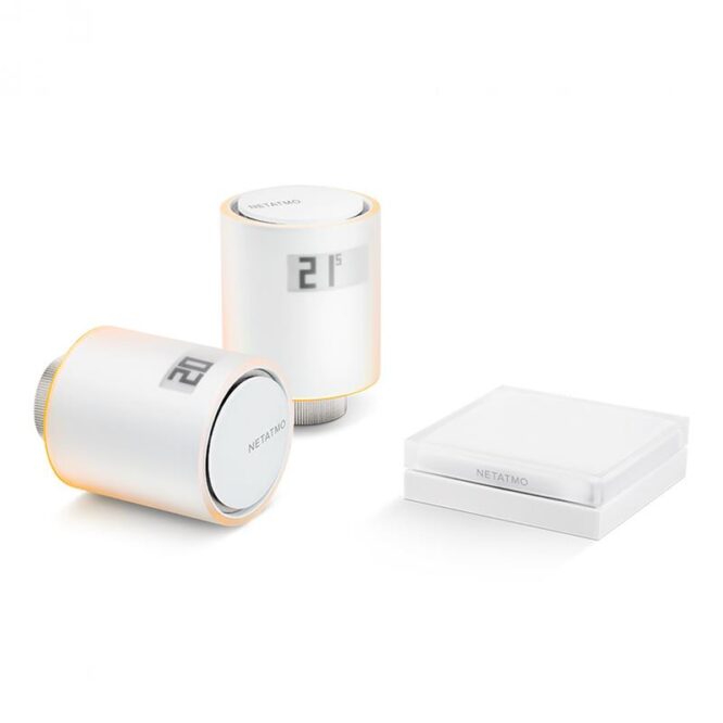 Netatmo Smart Radiator Valves Starter Pack, valge - Radiaatori termostaatide komplekt