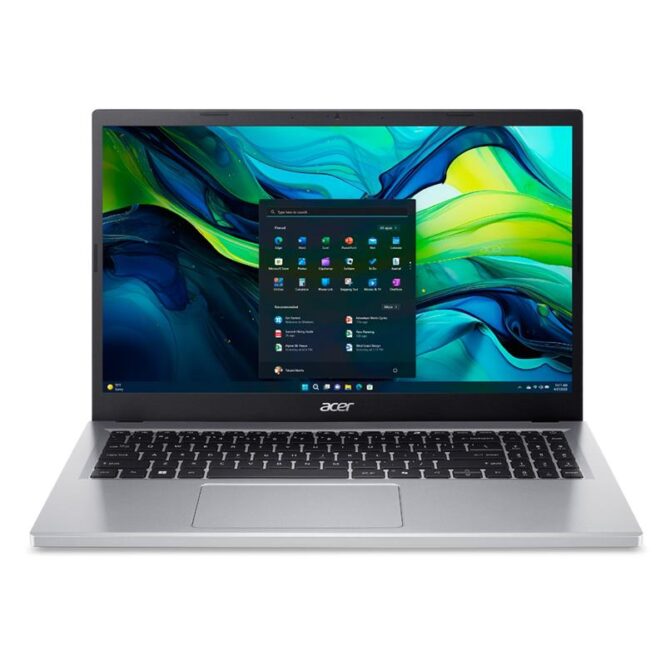 Acer Aspire Go 15, 15,6", i3, 8 GB, 256 GB, ENG, hõbe - Sülearvuti