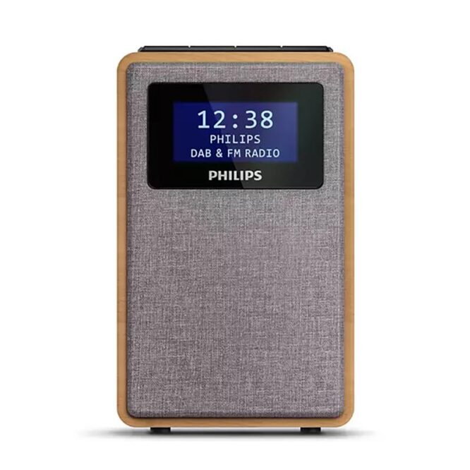 Philips, FM/DAB+, minimalistlik, pruun - Kompaktne raadio