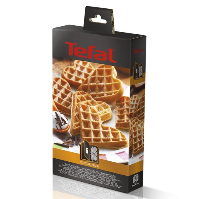 Tefal Snack Collection, südamekujulised vahvlid - Lisaplaat