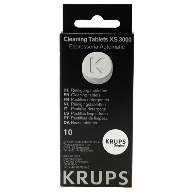 Krups, 10 tk - Puhastustabletid espressomasinale