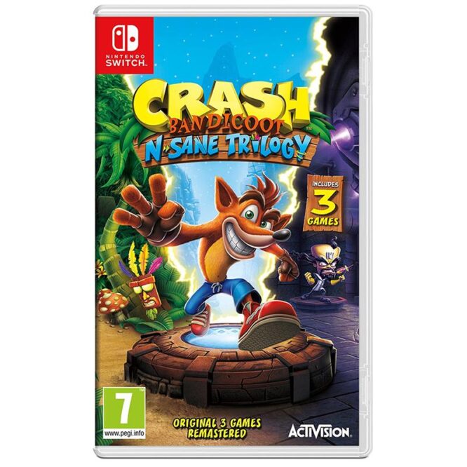 Switch mäng Crash Bandicoot N. Sane Trilogy