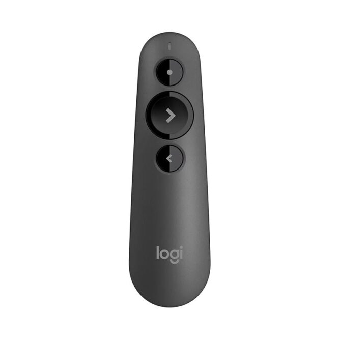 Logitech R500s, must - Esitluspult