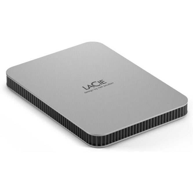 LaCie Mobile Drive, USB-C, 1 TB, hall - Väline kõvaketas