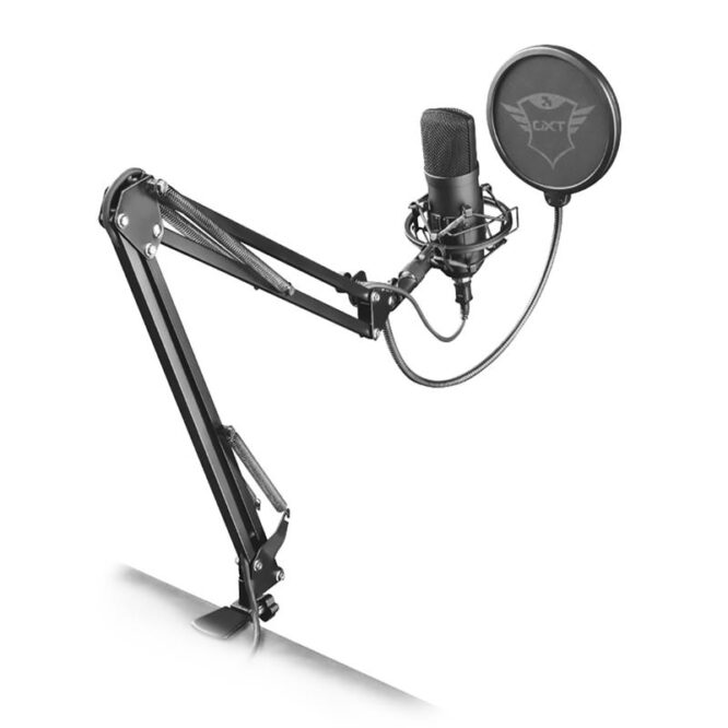 Trust Emita Plus, USB, must - Mikrofon