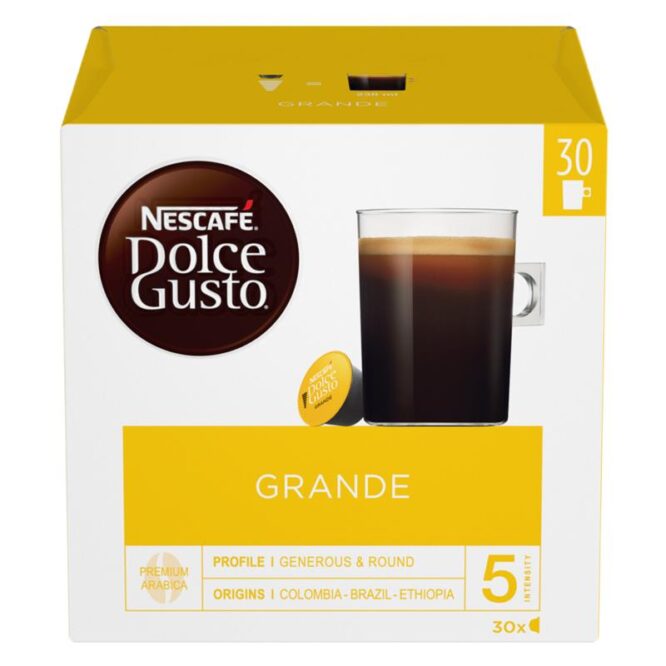 Nescafe Dolce Gusto Grande, 30 tk - Kohvikapslid