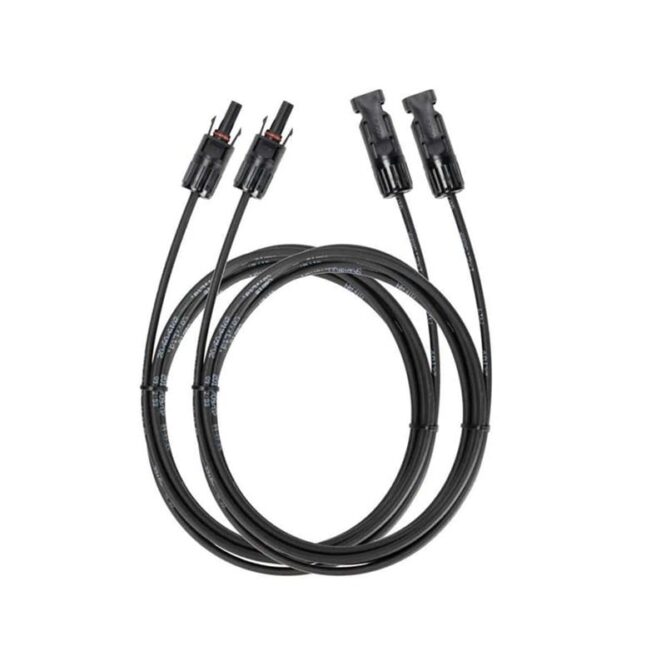 EcoFlow Solar Extension Cable, 3m, must - Pikendusjuhe