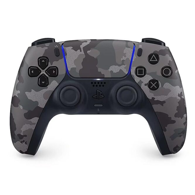 Sony DualSense, PlayStation 5, hall kamuflaaž - Mängupult