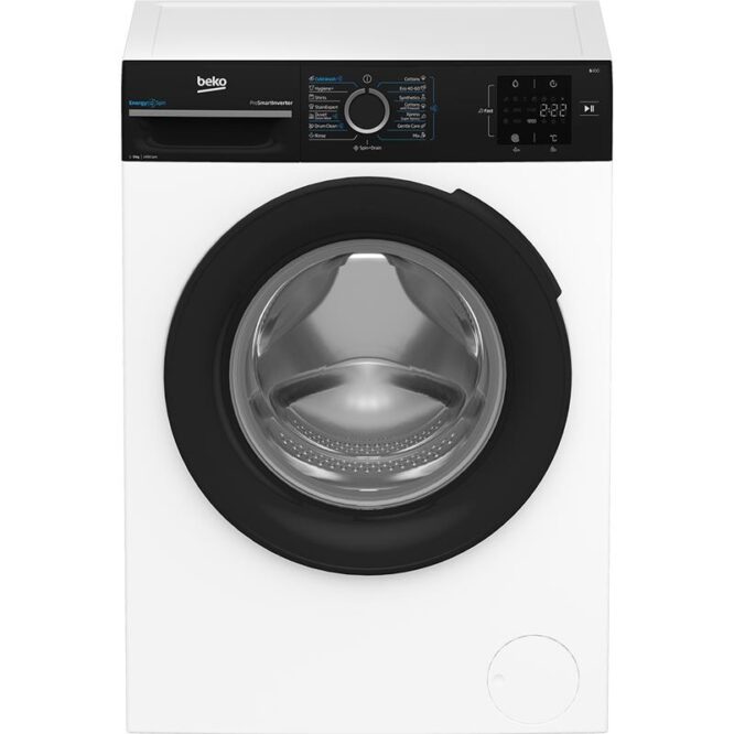 Beko, 9 kg, sügavus 54.6 cm, 1400 p/min - Eestlaetav pesumasin