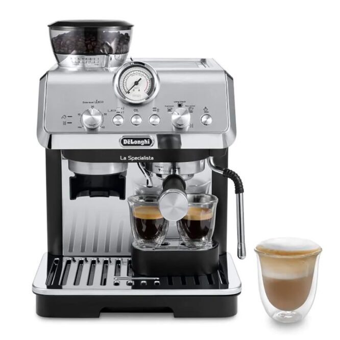 DeLonghi La Specialista Arte, roostevaba teras - Manuaalne espressomasin