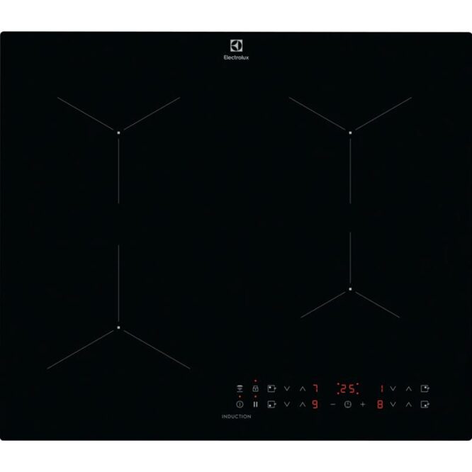 Electrolux 300, laius 59 cm, raamita, must - Integreeritav induktsioonpliidiplaat