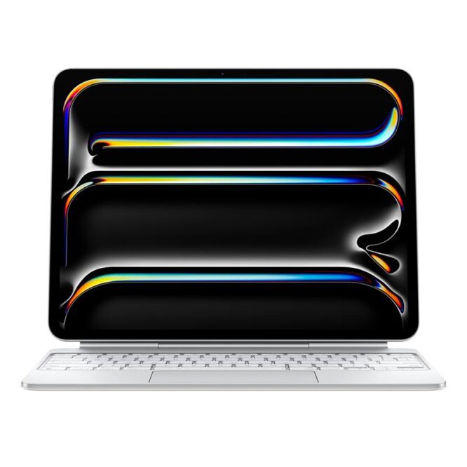 Apple Magic Keyboard, iPad Pro 13'' (M4), 2024, RUS, valge - Klaviatuur