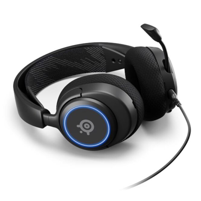 Steelseries Arctis Nova 3, must - Peakomplekt