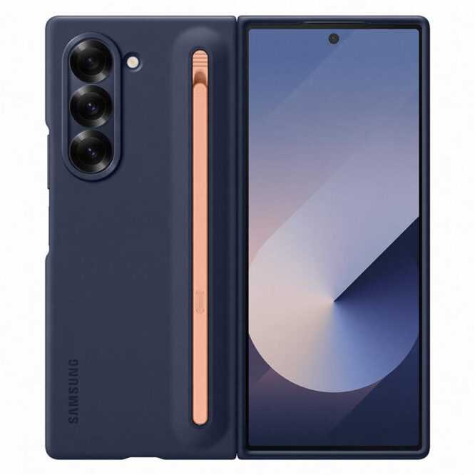 Samsung S-pen Case, Galaxy Fold6, tumesinine - Ümbris