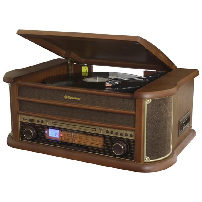 Roadstar HIF-1993BT, vinüül, CD, Bluetooth, USB, pruun - Magnetoola