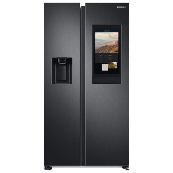 Samsung, Family Hub, 614 L, kõrgus 178 cm, must - SBS-külmik