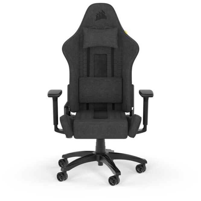 Corsair TC100 Relaxed Fabric, must/hall - Mänguritool